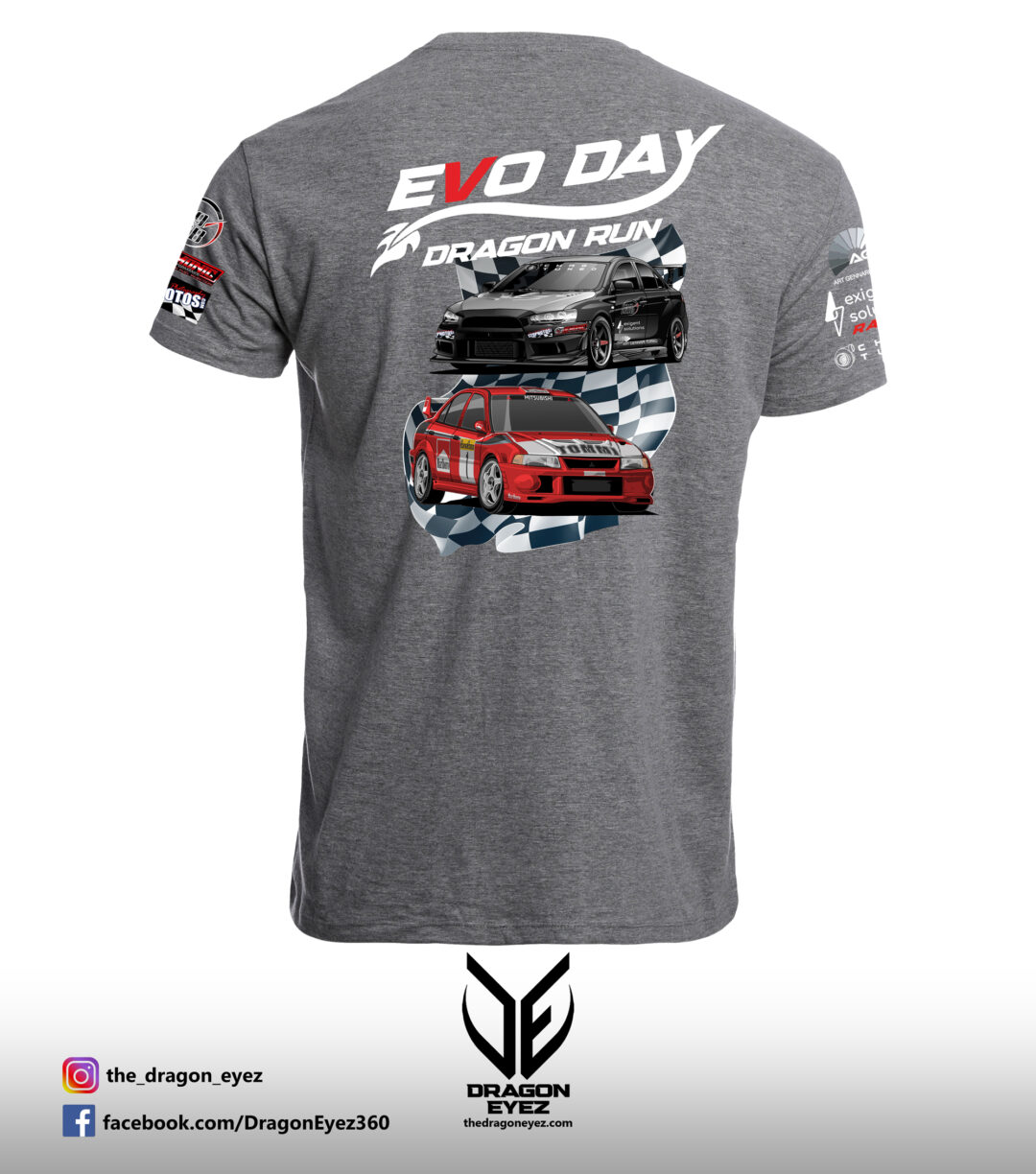 Evo Day 2025 Rally T-Shirt - Grey - Image 3