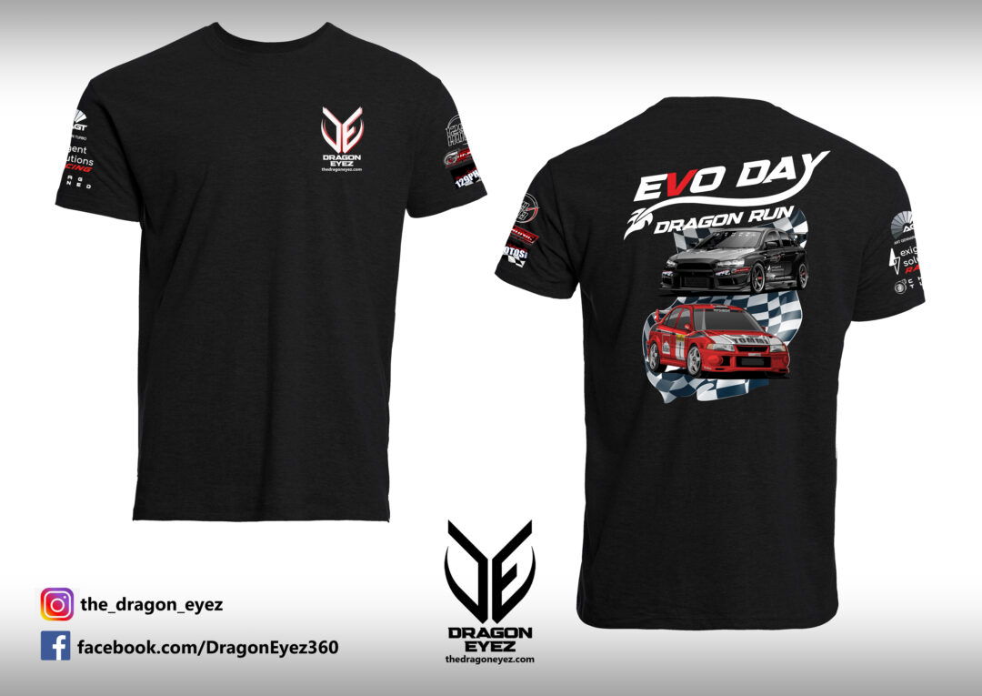 Evo Day 2025 Rally T-Shirt - Black