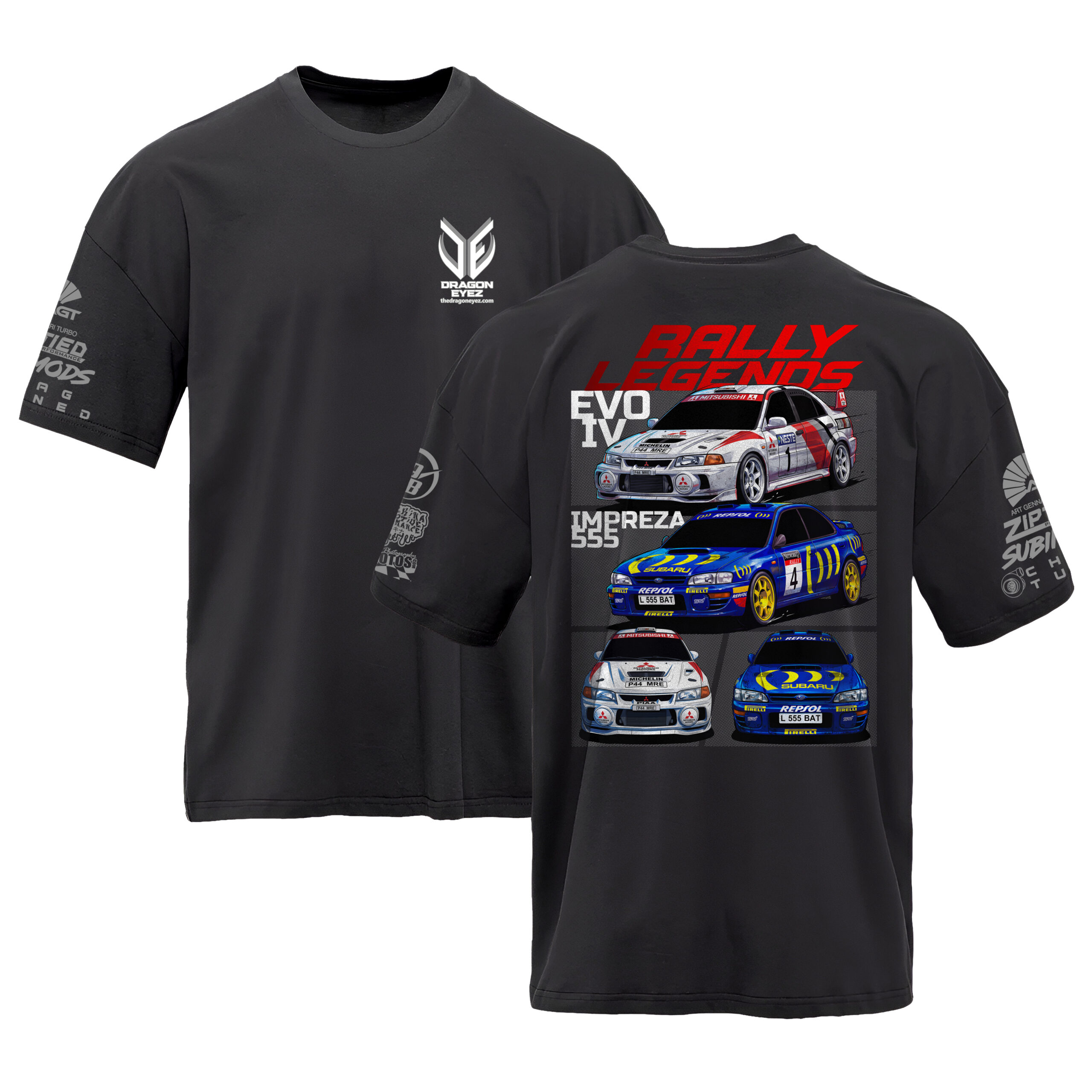 Rally Legends 2026 T-Shirt - Black